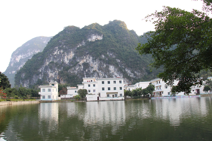 不看不知道 广西大新县竟然还有这么一个美丽的山村